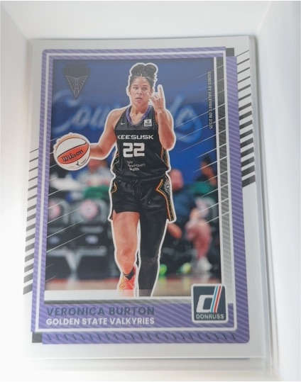 2025 Donruss WNBA #21 Veronica Burton — front