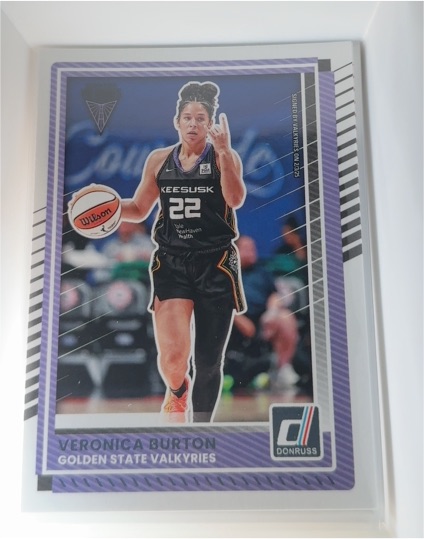 2025 Donruss WNBA #21 Veronica Burton — front