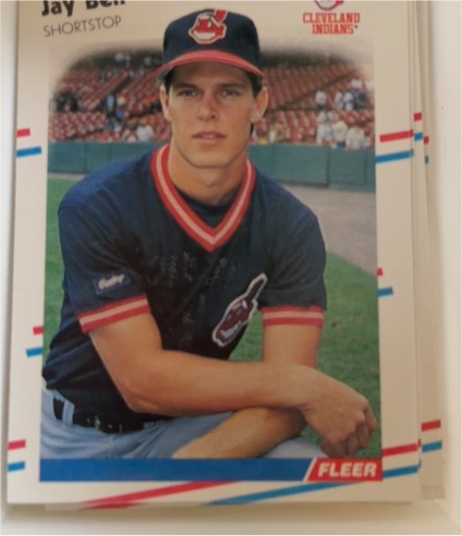 1988 Fleer #602 Jay Bell — front