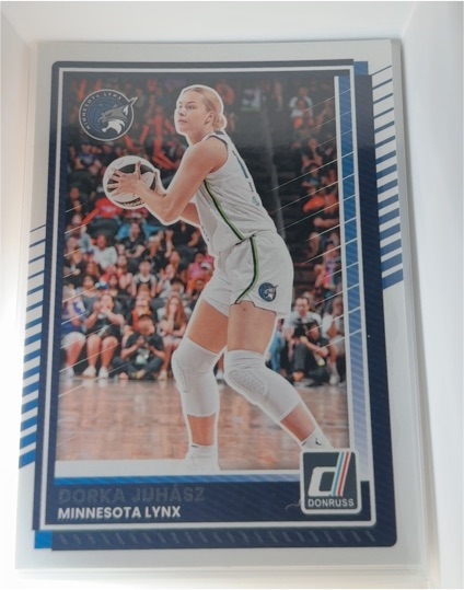 2025 Panini Donruss WNBA #35 Dorka Juhasz — front