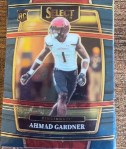 2022 Panini Select Draft Picks #54 Ahmad Gardner — front