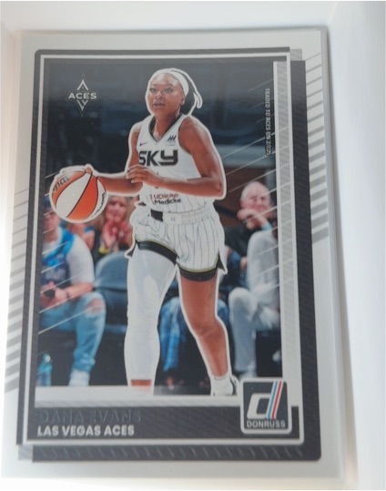 2025 Donruss WNBA #37 Dana Evans — front