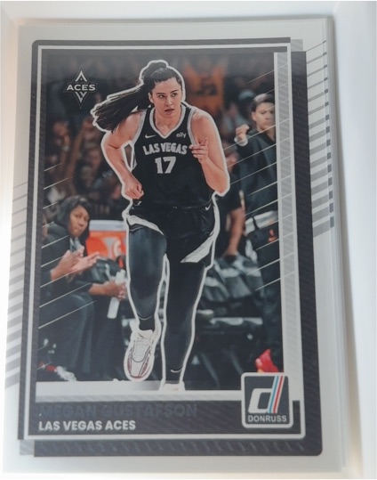 2025 Donruss WNBA #36 Megan Gustafson — front