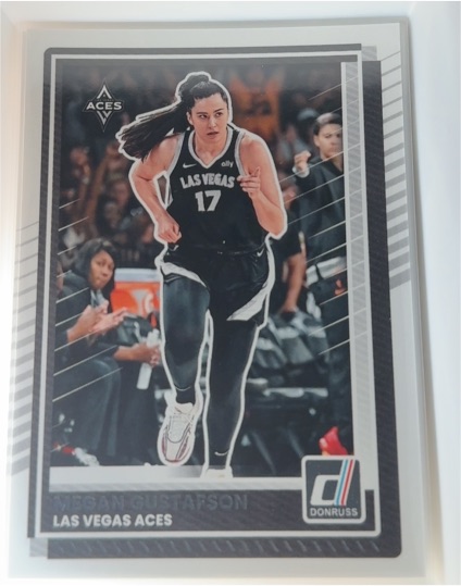 2025 Donruss WNBA #36 Megan Gustafson — front