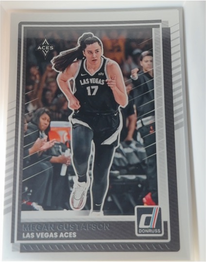 2025 Donruss WNBA #36 Megan Gustafson — front