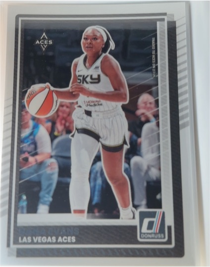 2025 Donruss WNBA #37 Dana Evans — front