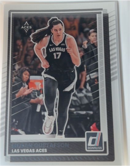 2025 Donruss WNBA #36 Megan Gustafson — front