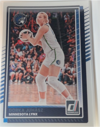 2025 Donruss WNBA #35 Dorka Juhász — front