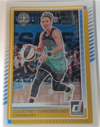 2025 Donruss WNBA #34 Courtney Vandersloot — front