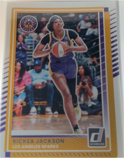 2025 Donruss WNBA #49 Rickea Jackson — front