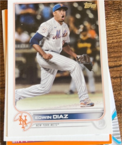2022 Topps #267 Edwin Diaz — front