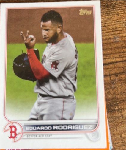 2022 Topps #192 Eduardo Rodriguez — front