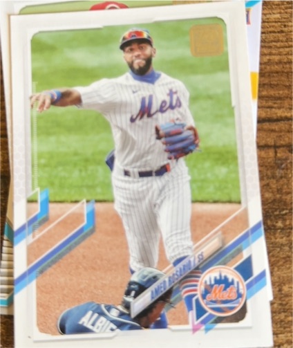 2021 Topps #185 Amed Rosario — front