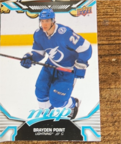 2022-23 Upper Deck MVP #29 Brayden Point — front