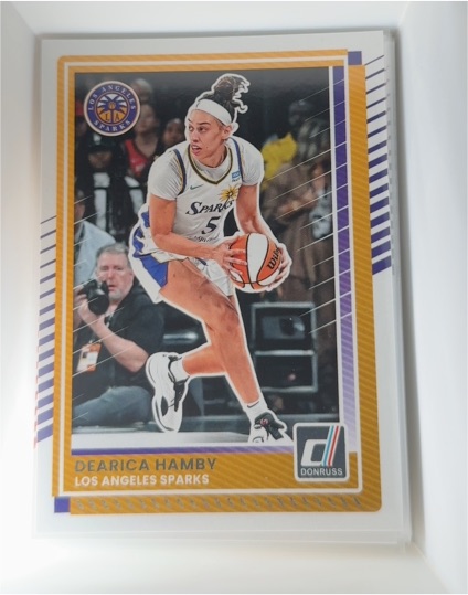 2025 Donruss WNBA #43 Dearica Hamby — front