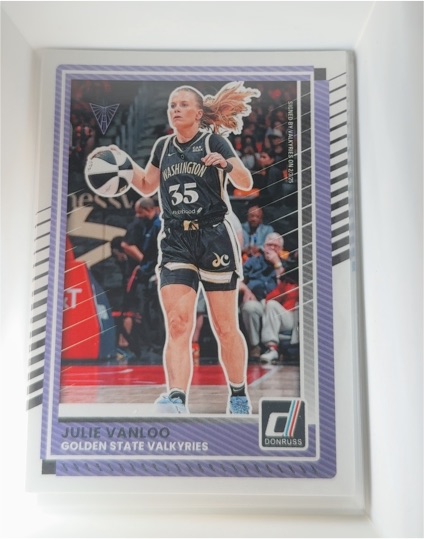 2025 Donruss WNBA #29 Julie Vanloo — front