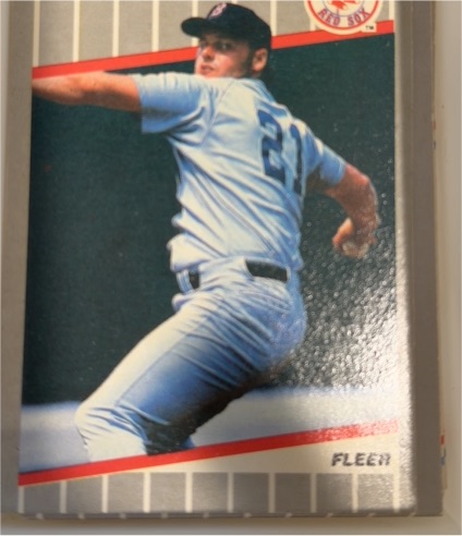 1989 Fleer #85 Roger Clemens — front