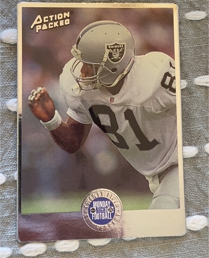 1994 Action Packed Monday Night Football #46 Tim Brown — front