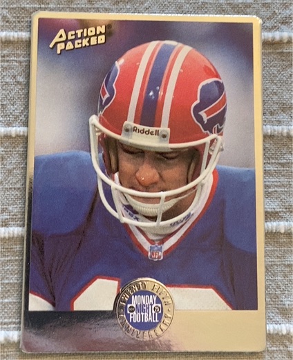 1994 Action Packed Monday Night Football #13 Jim Kelly — front