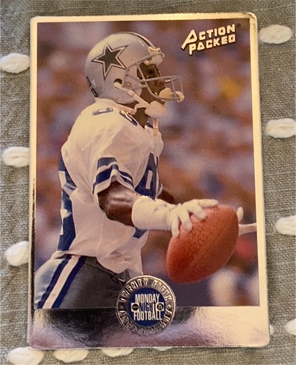 1994 Action Packed Monday Night Football #11 Michael Irvin — front