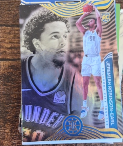 2021-22 Panini Illusions #182 Jeremiah Robinson-Earl — front