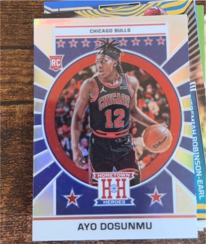 2021-22 Panini Chronicles #656 Ayo Dosunmu — front