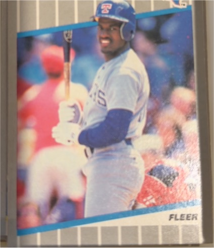1989 Fleer #584 Ivan Rodriguez — front