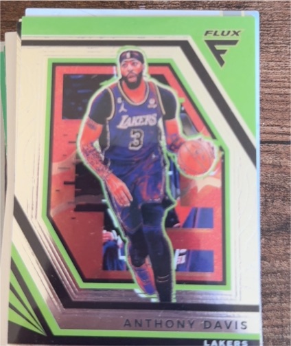 2022-23 Panini Flux #139 Anthony Davis Silver — front
