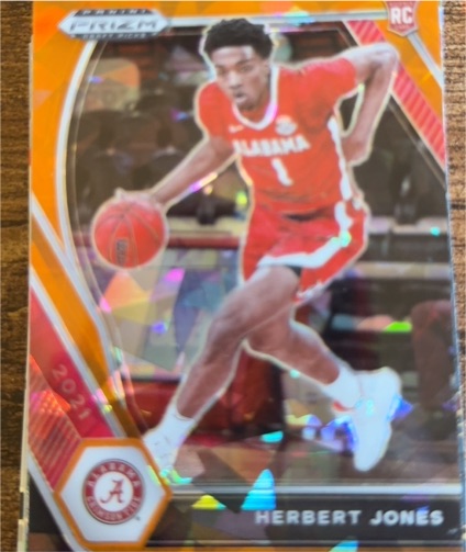 2021 Panini Prizm Draft Picks #33 Herbert Jones — front
