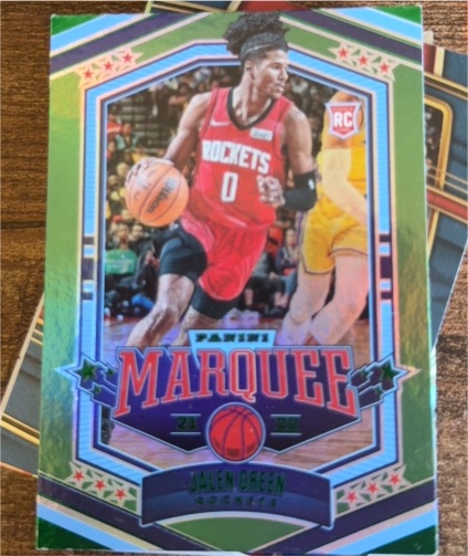 2021-22 Panini Chronicles Marquee #366 Jalen Green — front