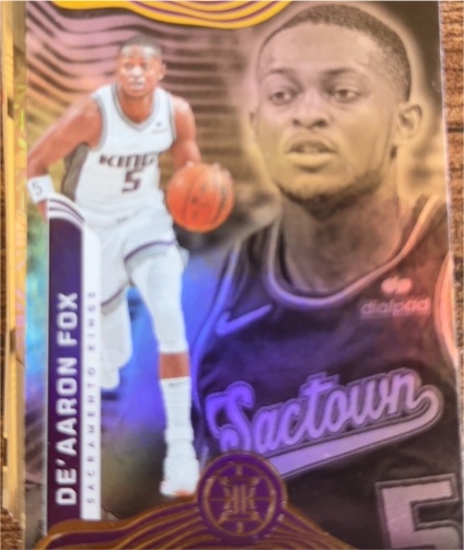 2021-22 Panini Illusions #89 De'Aaron Fox — front