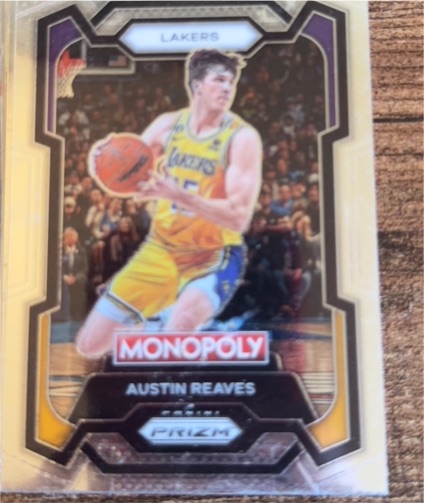 2023-24 Panini Prizm Monopoly #42 Austin Reaves — front