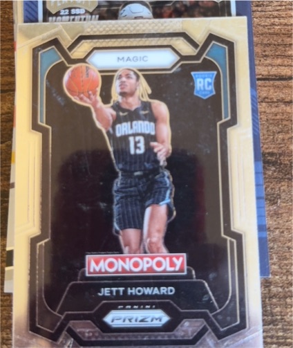 2023-24 Panini Prizm Monopoly #65 Jett Howard — front