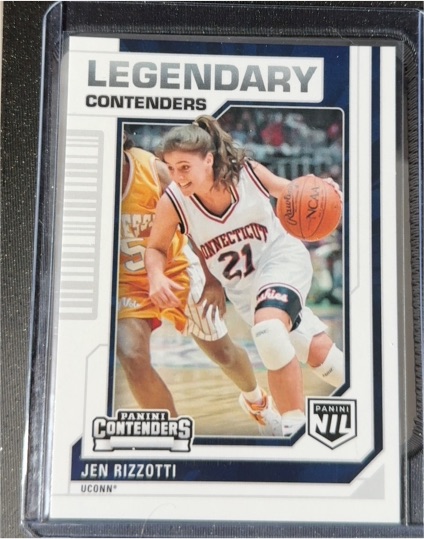 2024-25 Panini NIL #37 Jen Rizzotti Legendary Contenders — front