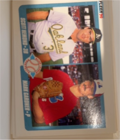 1990 Donruss #350 Scott Brosius / Matt Williams — front