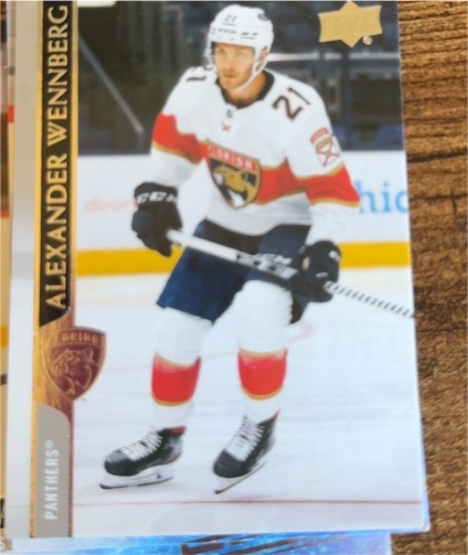 2020-21 Upper Deck Extended Series #634 Alexander Wennberg — front
