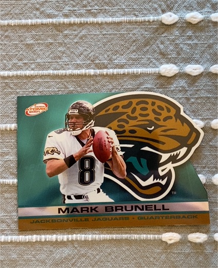 2001 Pacific Prism Atomic #63 Mark Brunell — front