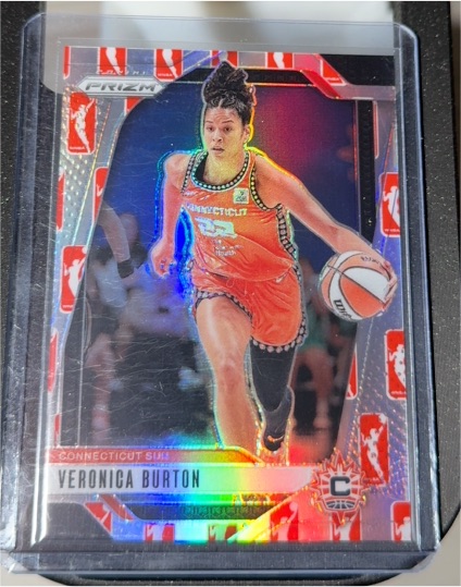 2024 Panini Prizm WNBA #35 Veronica Burton — front