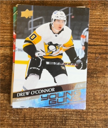 2020-21 Upper Deck #728 Drew O'Connor Young Guns — front