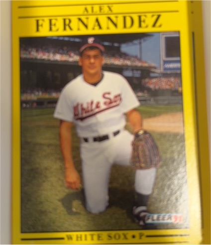 1991 Fleer #117 Alex Fernandez — front