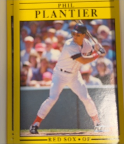 1991 Fleer #107 Phil Plantier — front