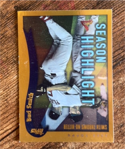 2002 Topps Season Highlight Gold Parallel #334 Bud Smith — front
