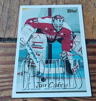1995-96 Topps #210 Jim Carey — front