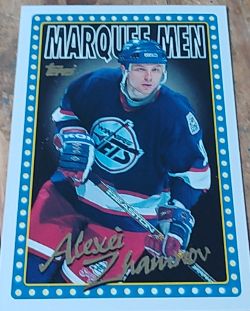 1995-96 Topps Marquee Men #22 Alexei Zhamnov — front
