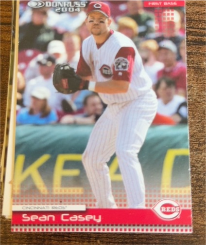 2004 Donruss #254 Sean Casey — front