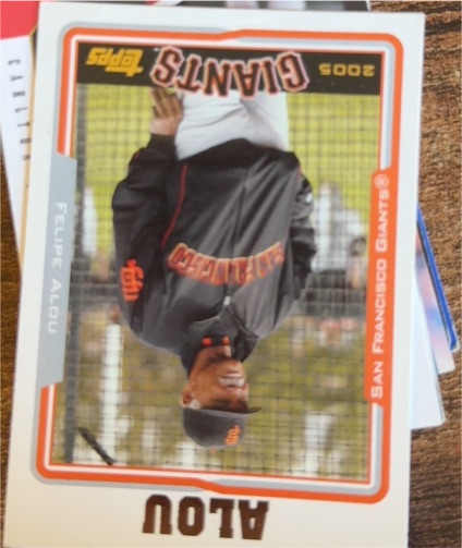 2005 Topps #291 Felipe Alou San Francisco Giants — front