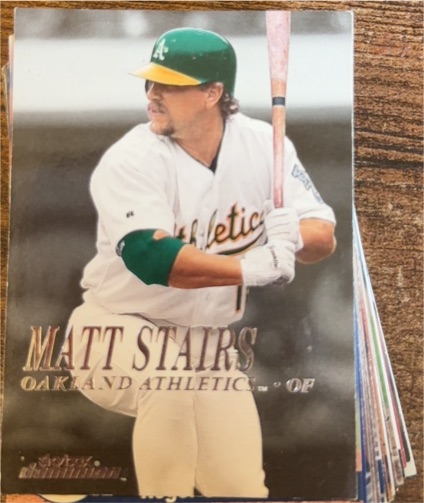 2000 Skybox Dominion #77 Matt Stairs — front