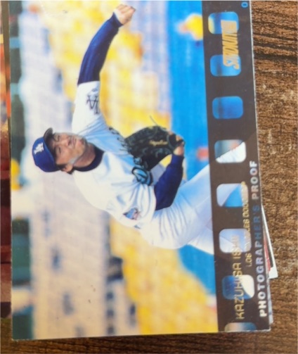 1997 Stadium Club #N/A Kazuhisa Ishii — front