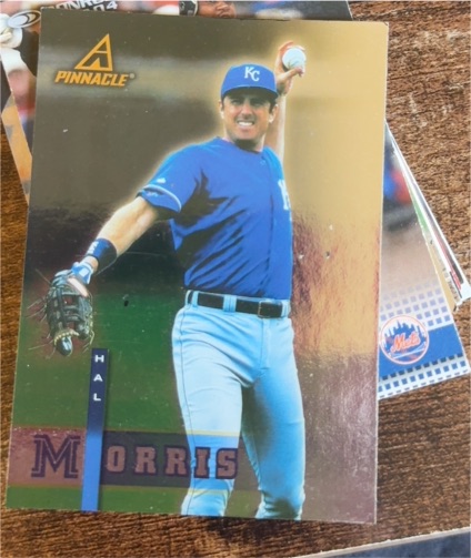 1994 Pinnacle Hal Morris — front