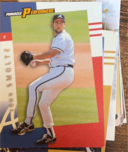 1998 Pinnacle Performers John Smoltz — front